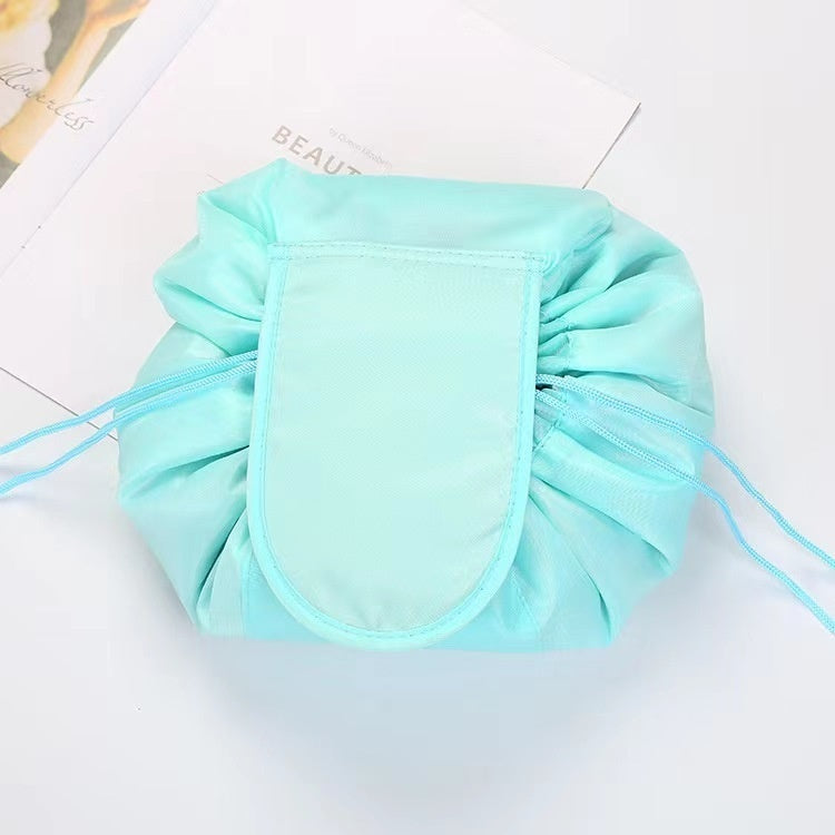 Thickened Lazy Drawstring Travel Cosmetics Storage Bag