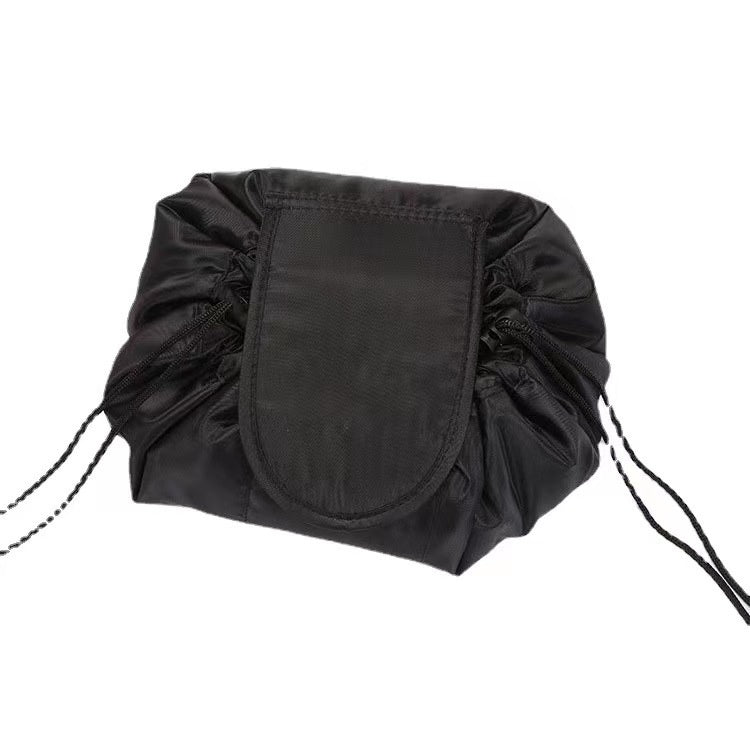 Thickened Lazy Drawstring Travel Cosmetics Storage Bag